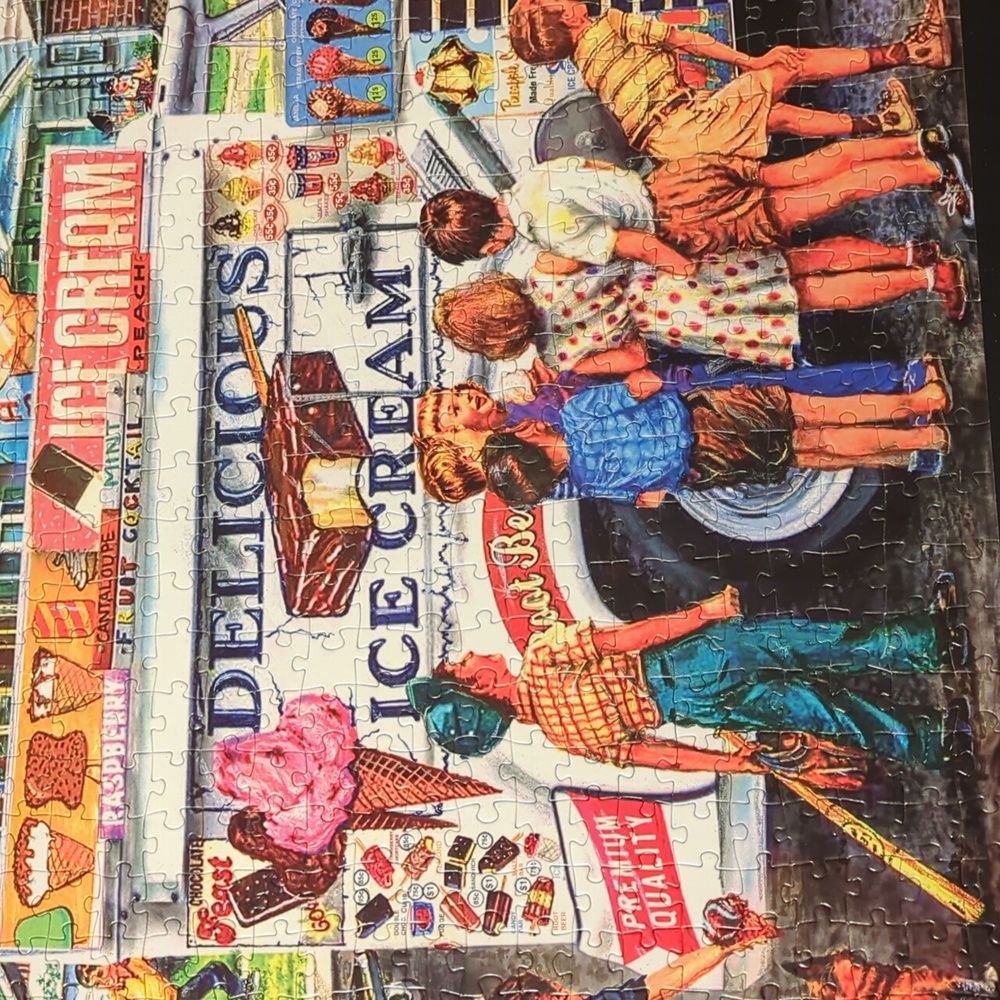 Back To The Past 750 piece puzzle - Picture 2 of 15